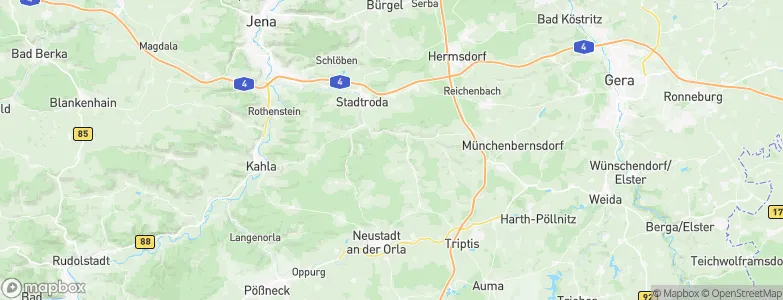 Rattelsdorf, Germany Map