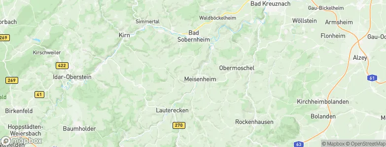 Raumbach, Germany Map