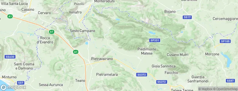 Raviscanina, Italy Map