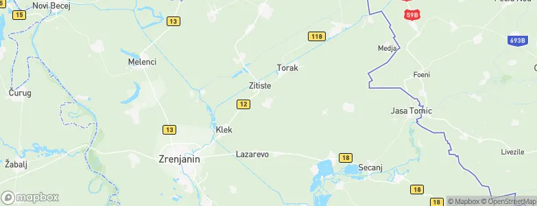 Ravni Topolovac, Serbia Map