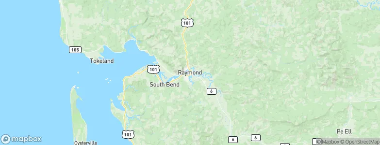 Raymond, United States Map