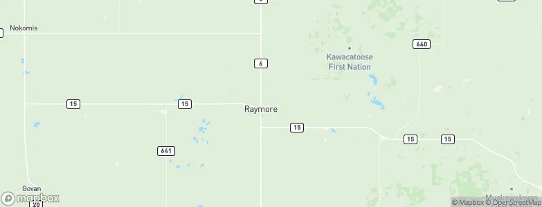 Raymore, Canada Map
