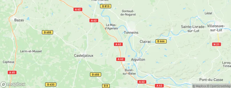 Razimet, France Map