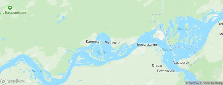 Raznezh'ye, Russia Map