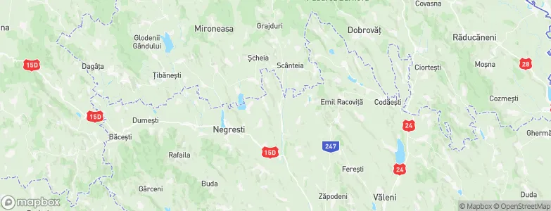 Rebricea, Romania Map