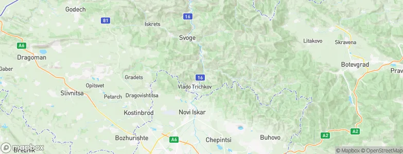 Rebrovo, Bulgaria Map