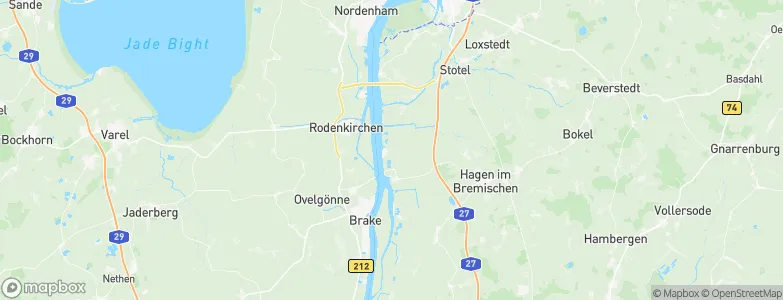 Rechtenfleth, Germany Map