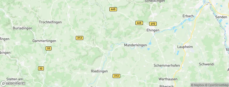 Rechtenstein, Germany Map
