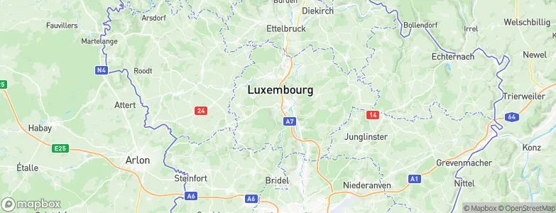 Reckange, Luxembourg Map