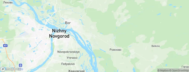 Red’kino, Russia Map