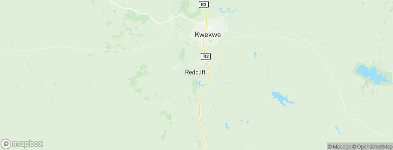 Redcliff, Zimbabwe Map
