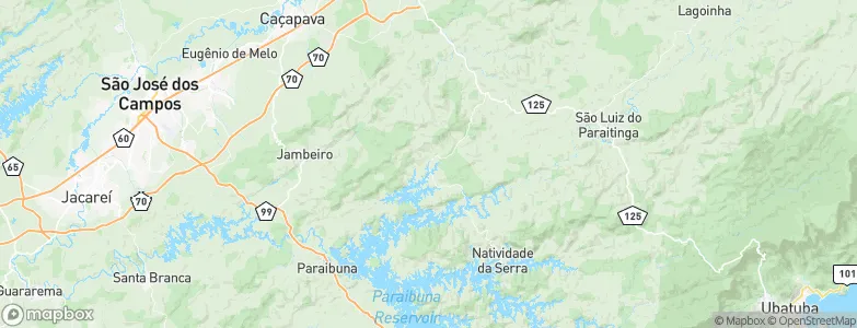 Redenção da Serra, Brazil Map