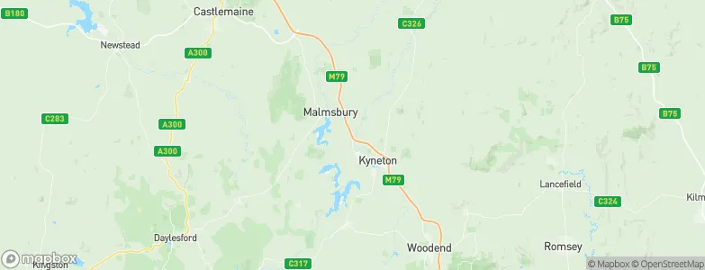 Redesdale Junction, Australia Map