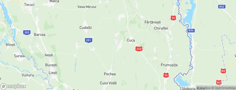 Rediu, Romania Map