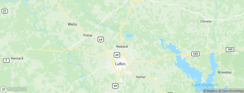 Redland, United States Map