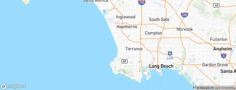 Redondo Beach, United States Map