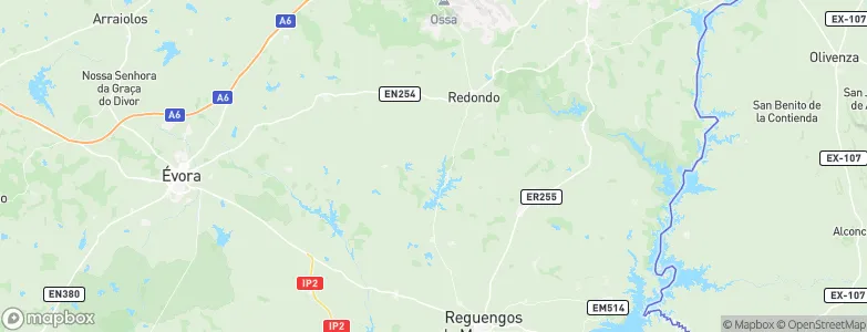 Redondo Municipality, Portugal Map