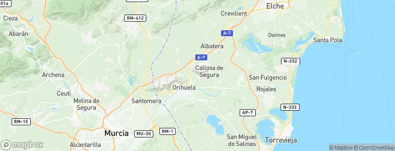 Redován, Spain Map