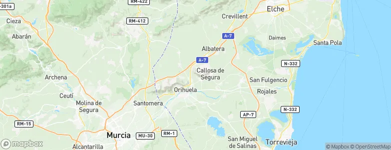 Redován, Spain Map