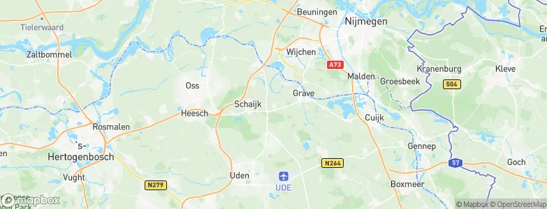 Reek, Netherlands Map