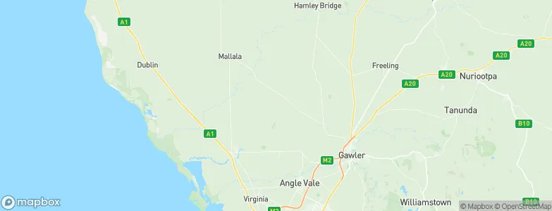 Reeves Plains, Australia Map