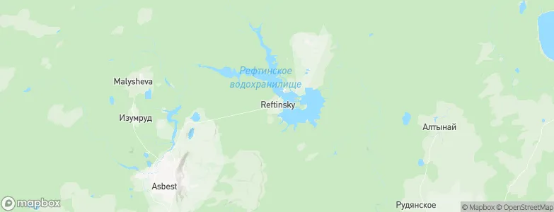 Reftinskiy, Russia Map