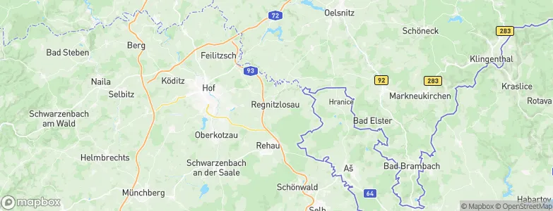 Regnitzlosau, Germany Map