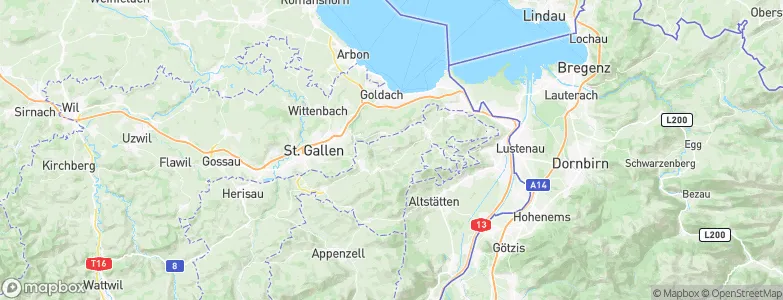 Rehetobel, Switzerland Map