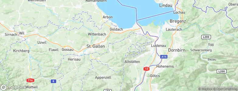 Rehetobel, Switzerland Map