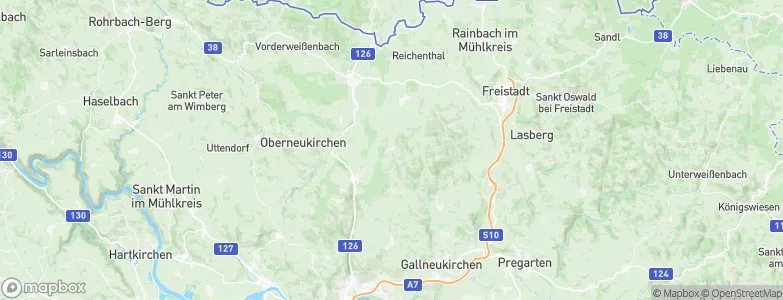 Reichenau im Mühlkreis, Austria Map