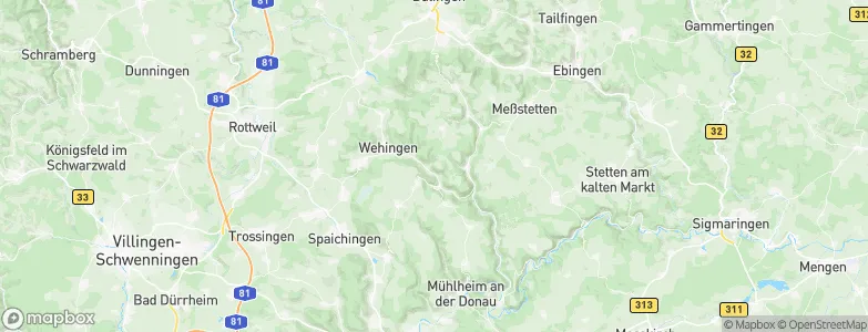 Reichenbach am Heuberg, Germany Map
