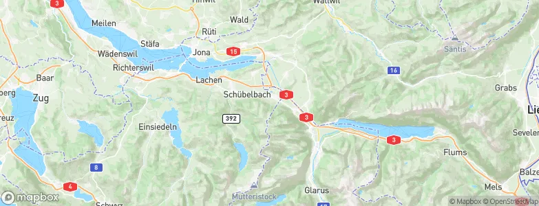 Reichenburg, Switzerland Map