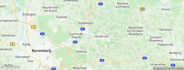 Reichenschwand, Germany Map