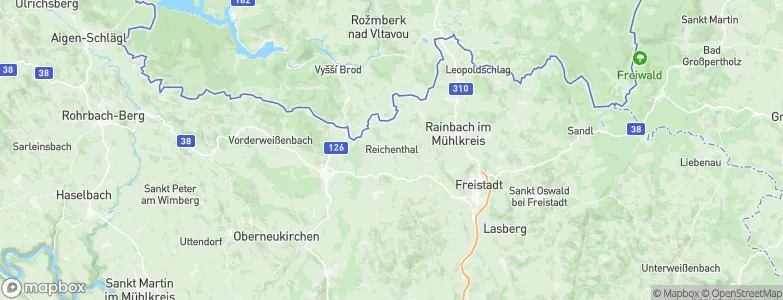 Reichenthal, Austria Map