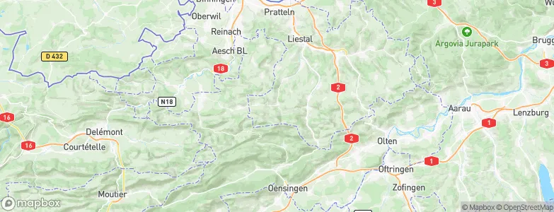Reigoldswil, Switzerland Map