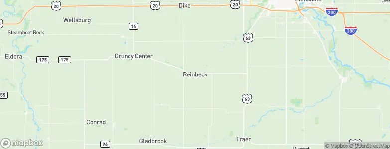 Reinbeck, United States Map