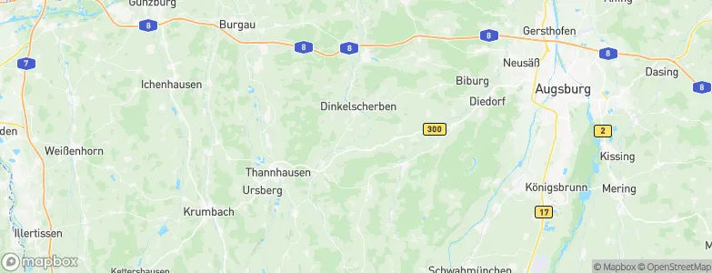 Reischenau, Germany Map