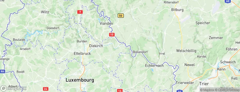 Reisdorf, Luxembourg Map