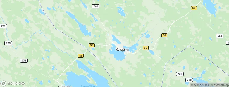 Reisjärvi, Finland Map