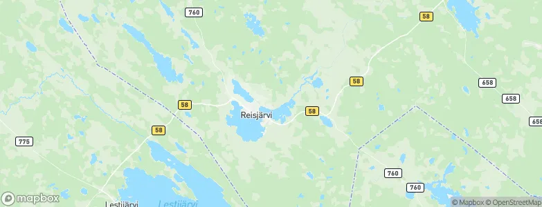 Reisjärvi, Finland Map
