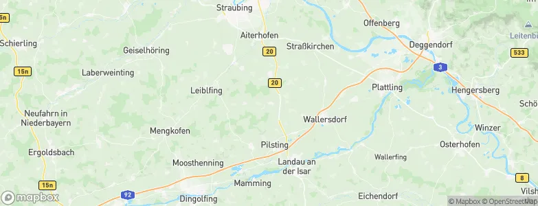 Reißing, Germany Map