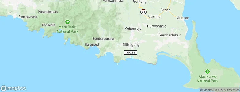 Rejoagung, Indonesia Map
