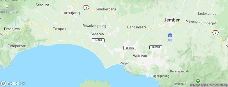 Rejosarikrajan, Indonesia Map