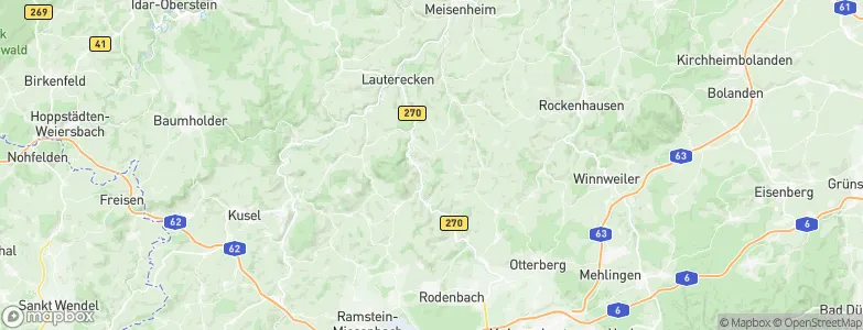 Relsberg, Germany Map