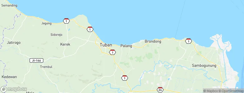Rembes, Indonesia Map