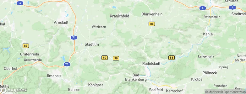 Remda, Germany Map