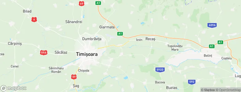 Remetea Mare, Romania Map