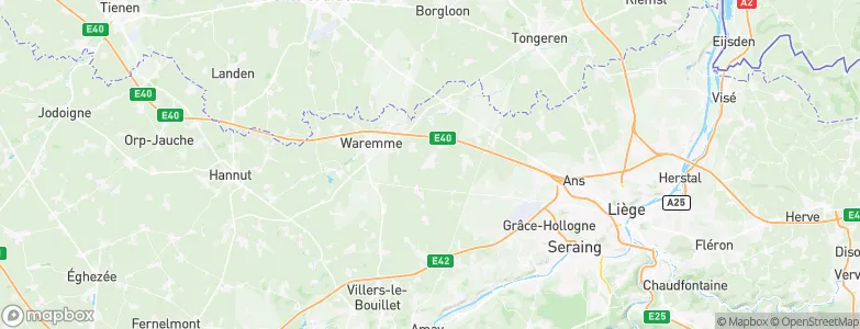 Remicourt, Belgium Map