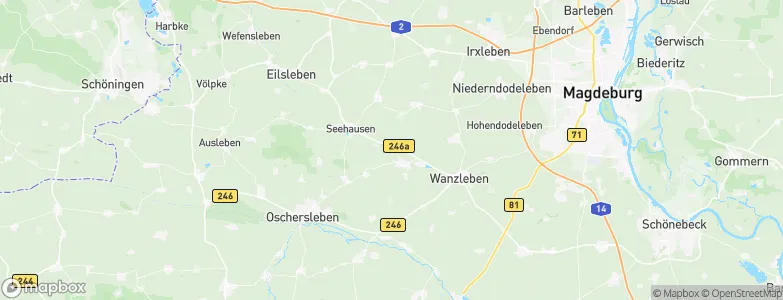 Remkersleben, Germany Map