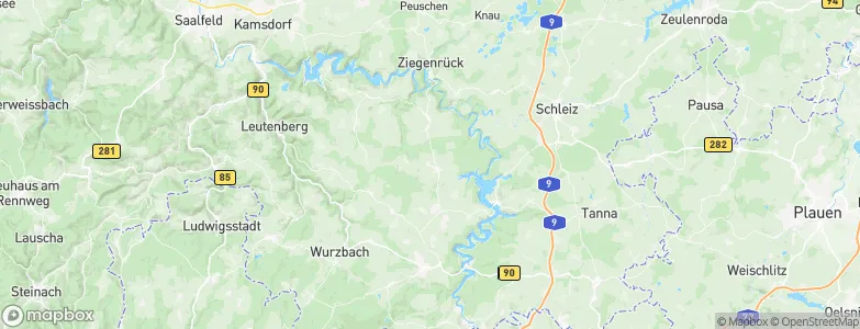 Remptendorf, Germany Map
